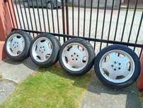 Felgi Monoblock AMG 18'' 8j et31 Mercedes W124 R129 SL SEC z oponami