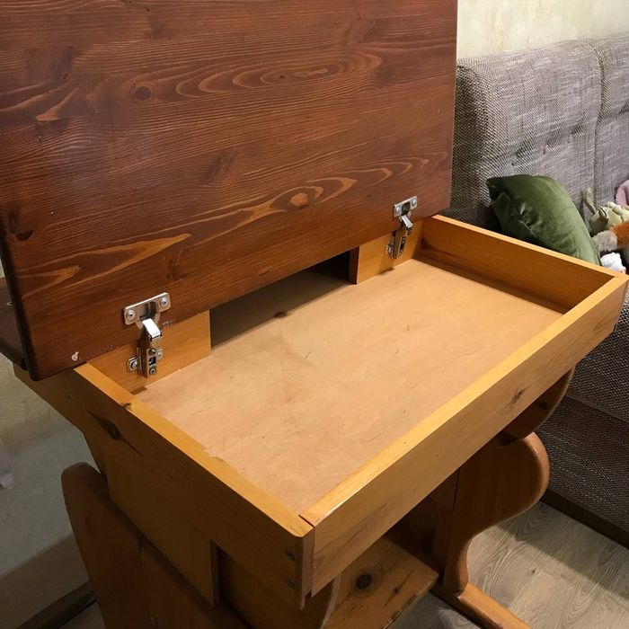 Парта дубова, письмовий стіл