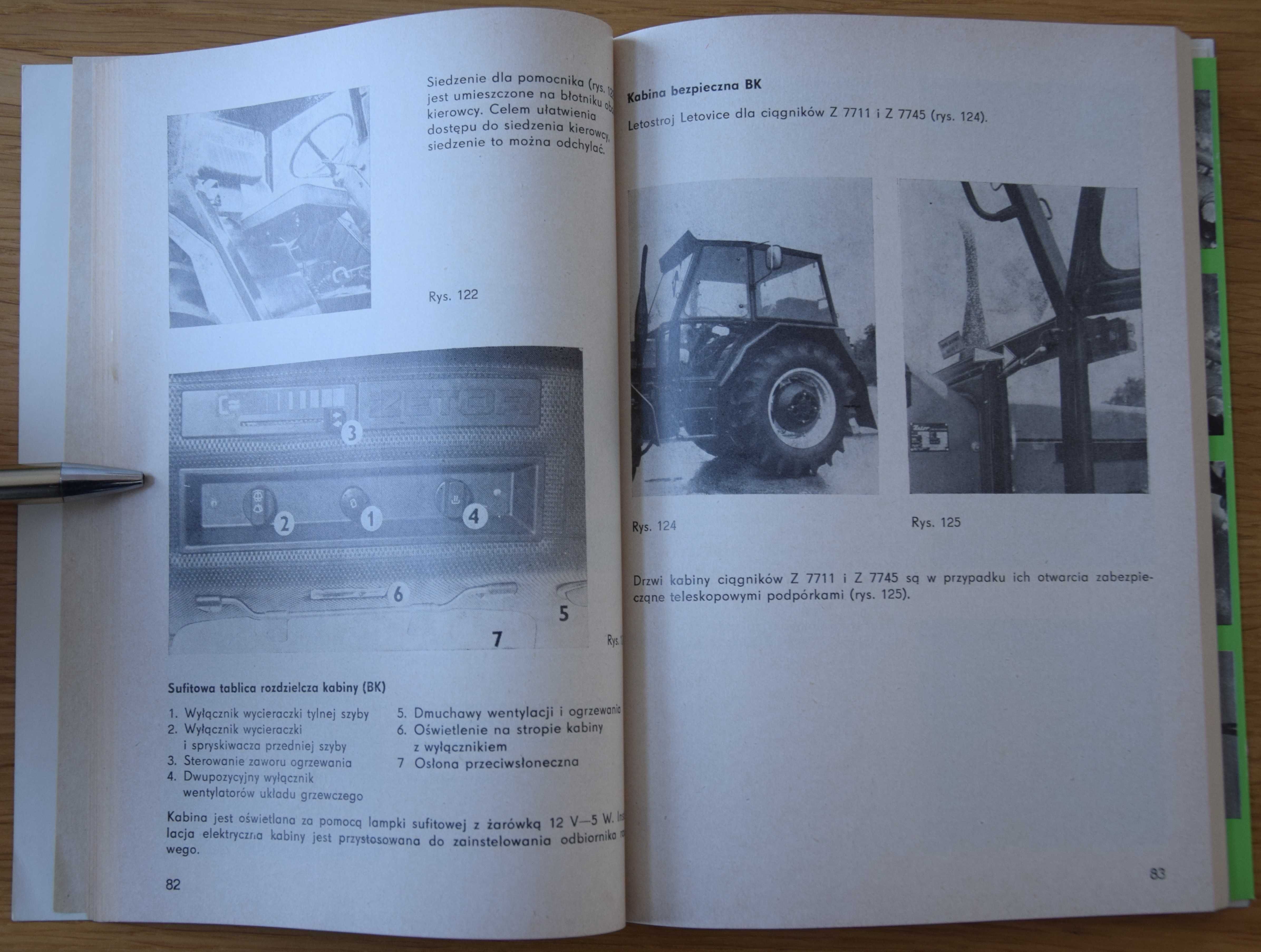 ZETOR Przepisy obsługi