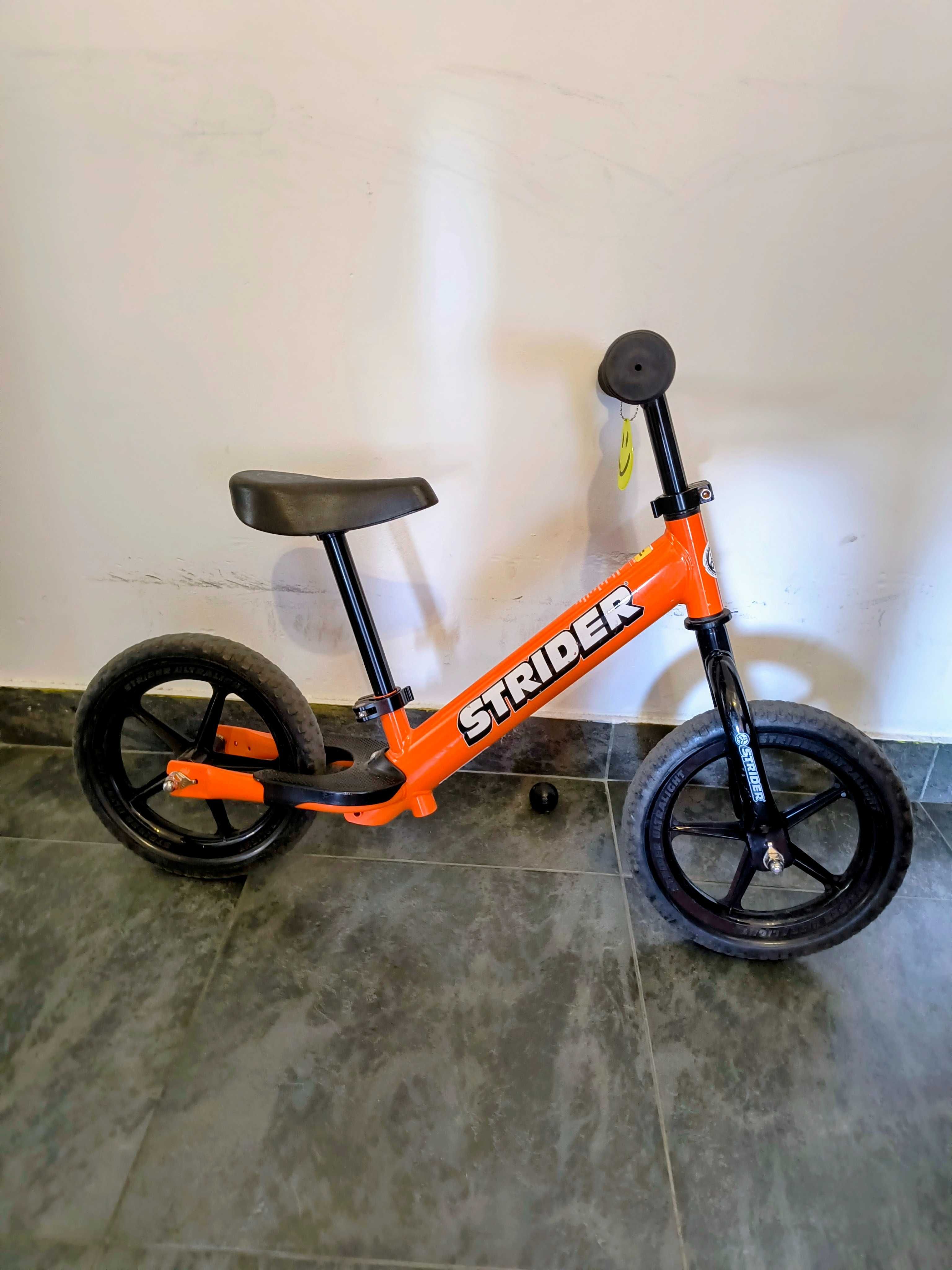 Rowerek biegowy Strider 12" pomarańczowy