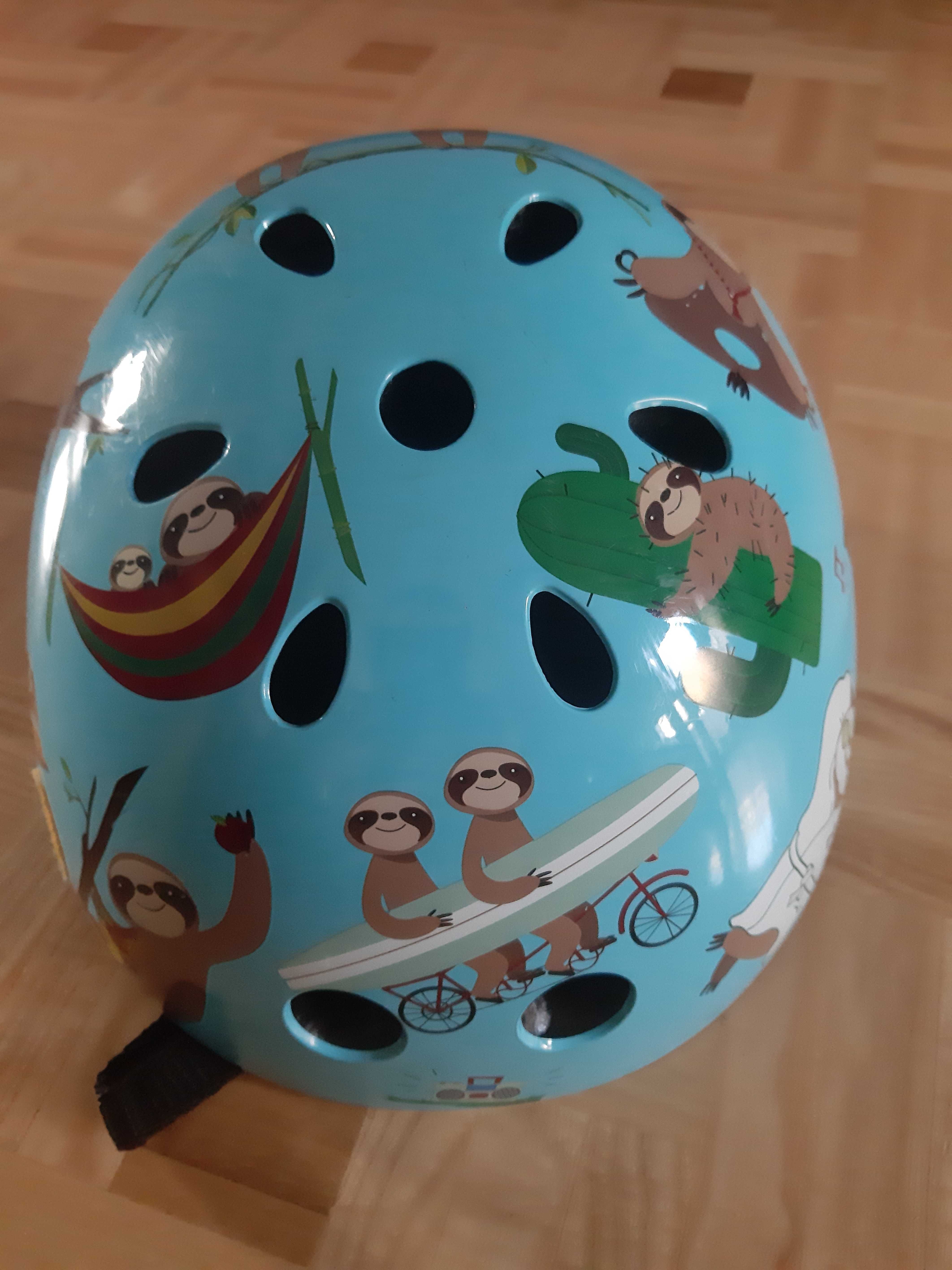 Kask Mini Hornit, dziecięcy, rowerowy, orzeszek