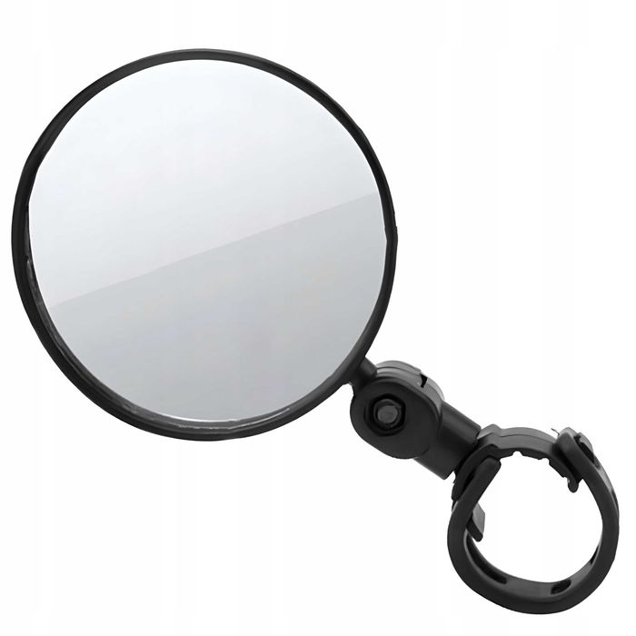 Lusterko Rowerowe Do Roweru Na Kierownicę Wypukłe Średnica 5 Cm 360
