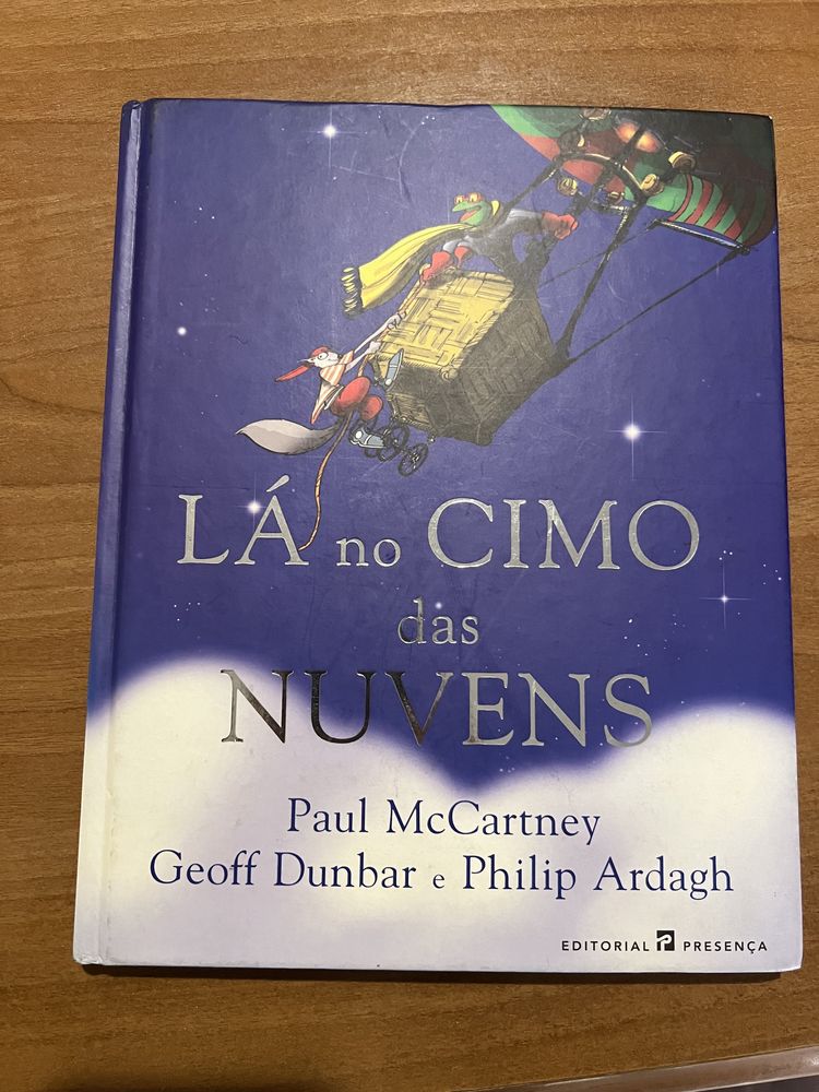 Livro Lá no Cimo das Nuvens de Paul McCartney, Geoff Dunbar e Philip Ardagh