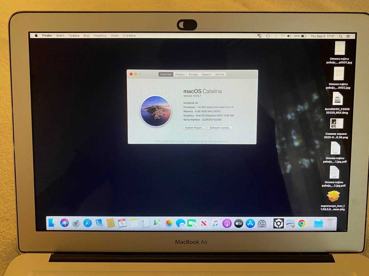 Apple Macbook Air 2014 i3