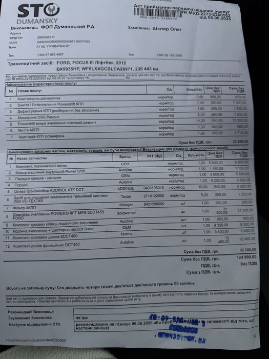 Продам Ford Focus 2012р III покоління