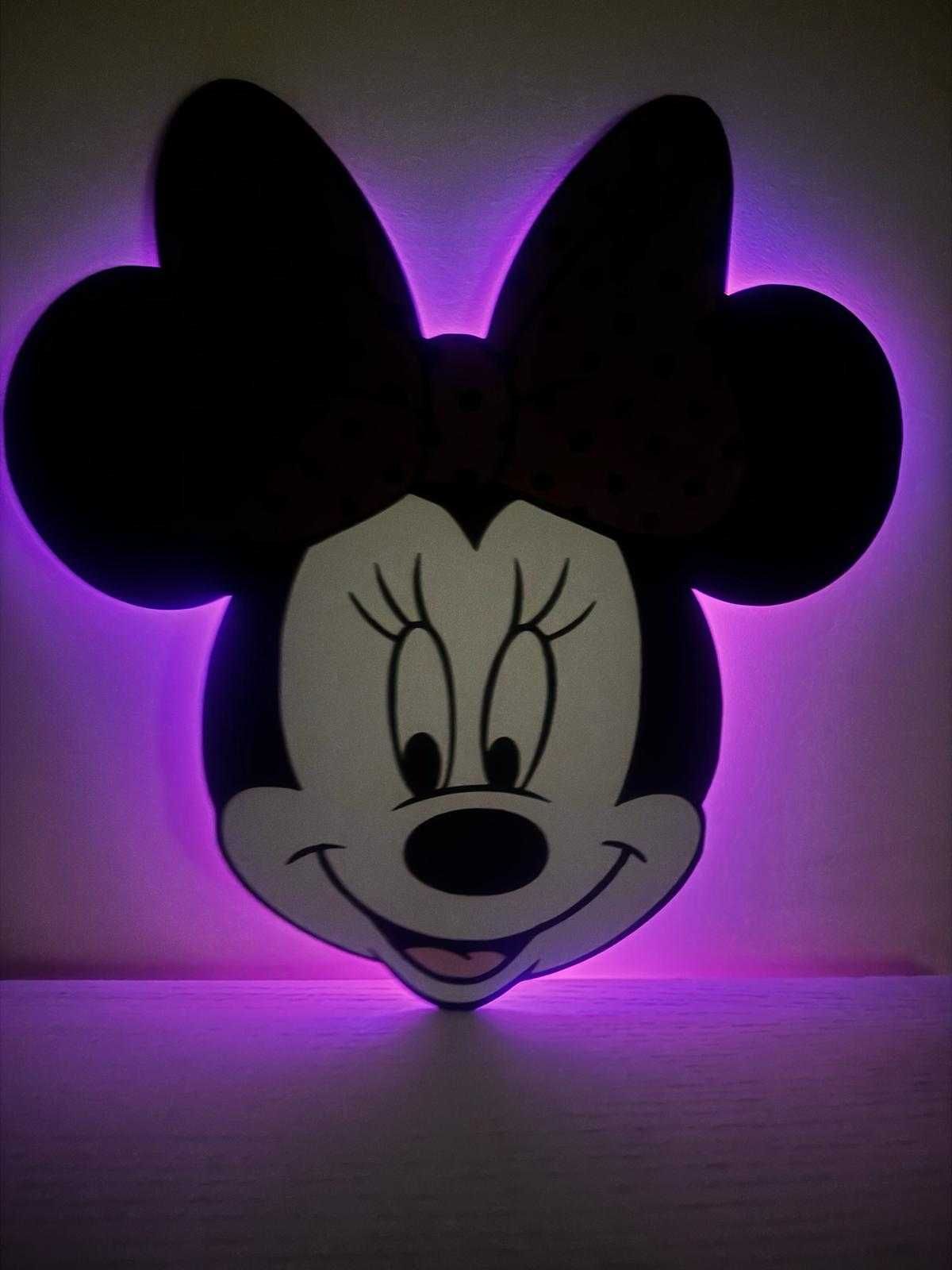 Luz Minnie com Led