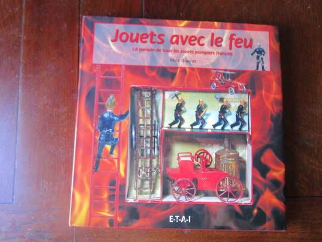 Livros brinquedos vintage coleção bombeiros