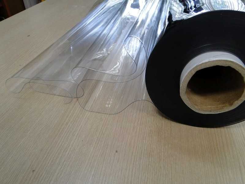 Folia PVC PCV 0,5 mm transparentna wysoko-przezroczysta mrozoodporna