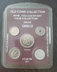 Колекційни набір старих монет Греції