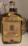 Sprzedam nocną lampę, lampkę vintage z butelki Ballantines Premium