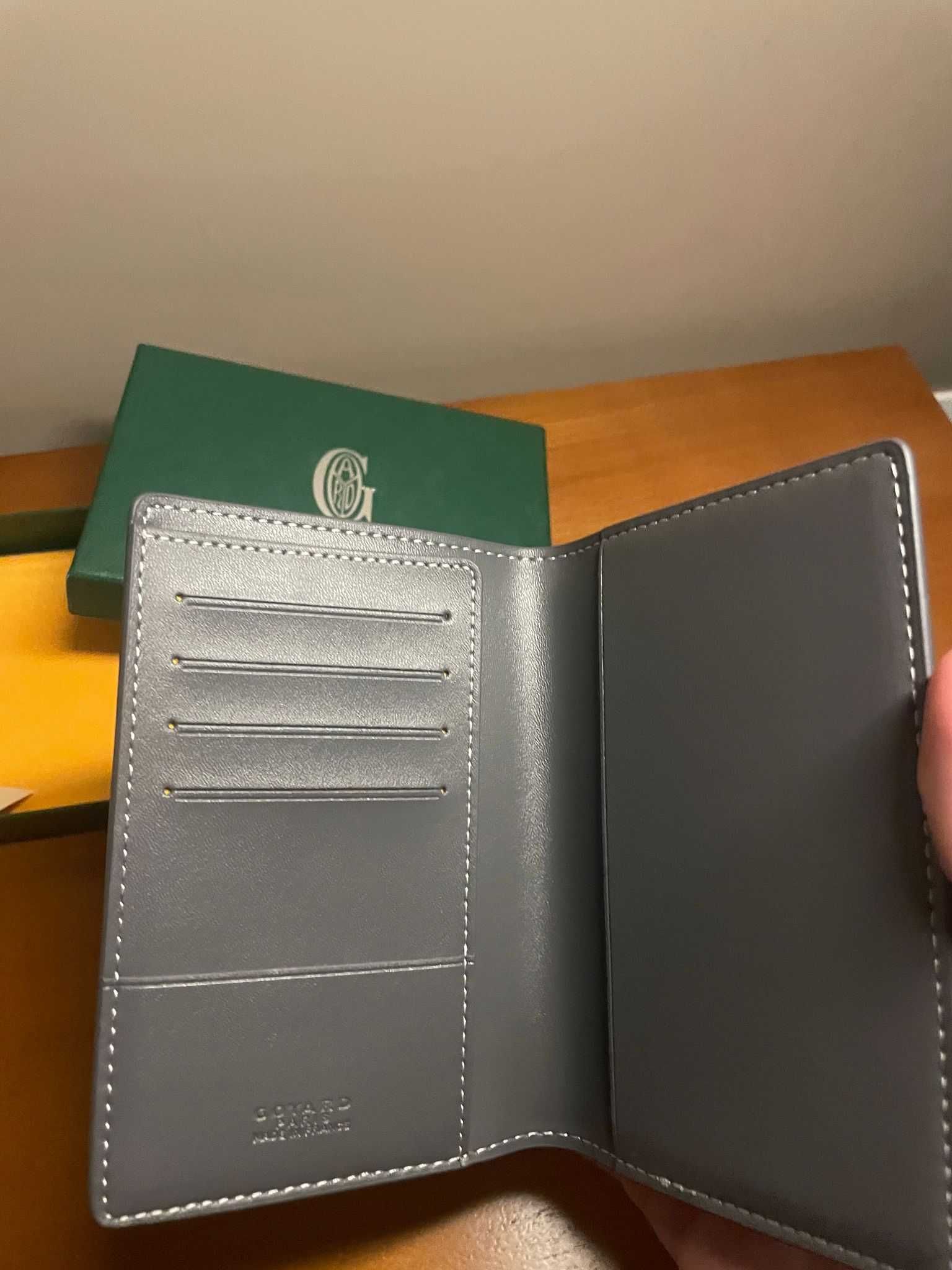 Carteira Goyard Cinzenta, Nova Nunca usada