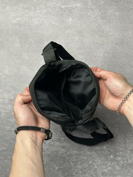 Сумка черная эко кожа Adidas, сумка мужская, барсетка