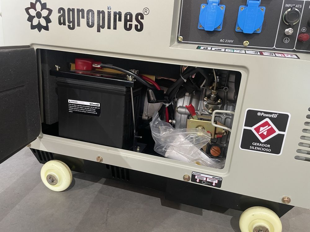 Gerador a diesel silencioso monofasico