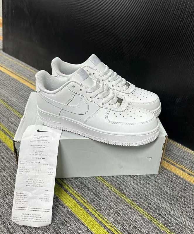 Buty Nike Air Force 1 Biały Damskie i Meskie Rozmiar.36
