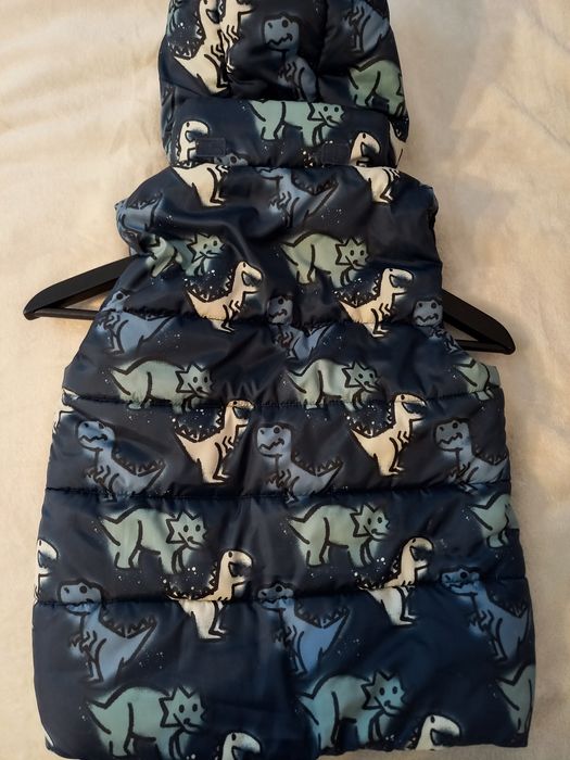 Kamizelka chłopięca z kapturem