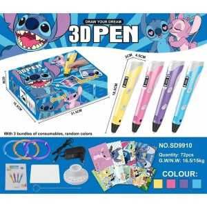 Długopis 3D Stitch dla dzieci