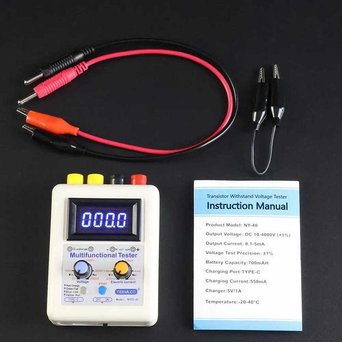 Тестер транзисторів IGBT, MOS, світлодіодів, діодів, стабілітронів
