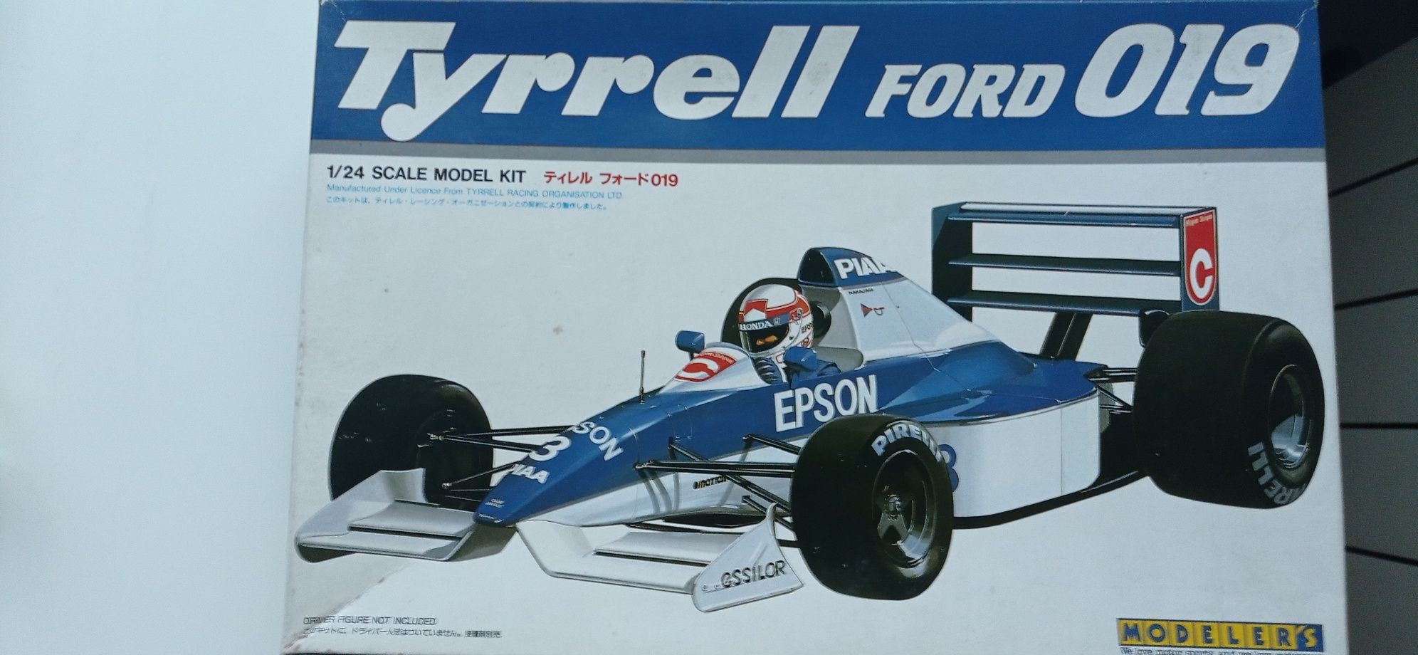 Tyrrell Ford 019 modelo kit escala 1:24 marca modeler's