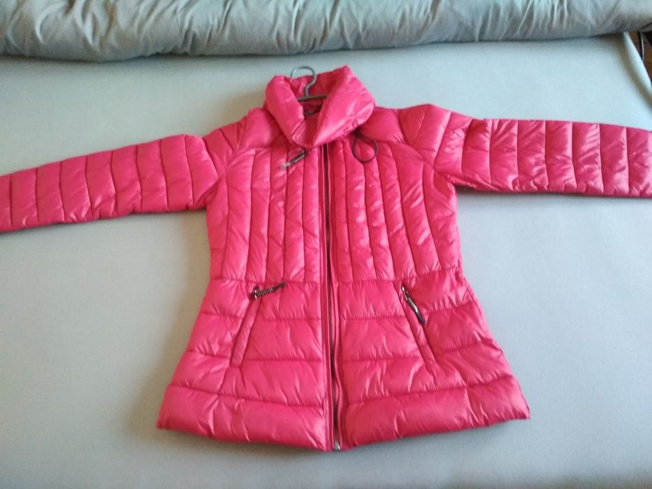 Kurtka zimowa monnari, kolor malinowy