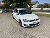 Volkswagen Golf 7 VII GTD DSG Aktywny wydech Dynaudio Front Assist