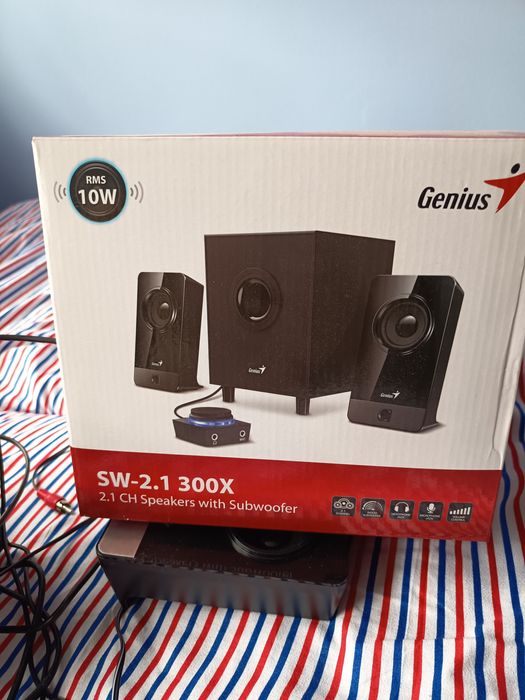 Glosniki komputerowe, Genius SW 2.1 300x