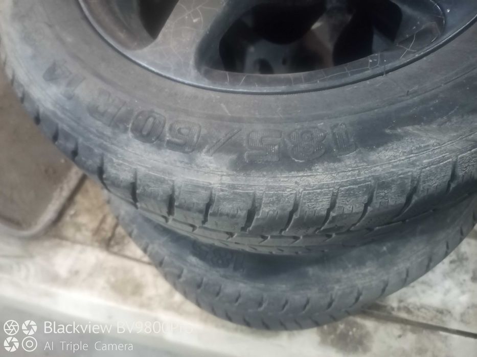 Диски R14 5х100, зим.шини WINTER RADIAL W60, 185/60 R14, Skoda Fabia