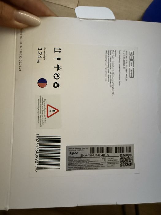 Новий Dyson Airwrap i.d. Vinca blue/Topaz