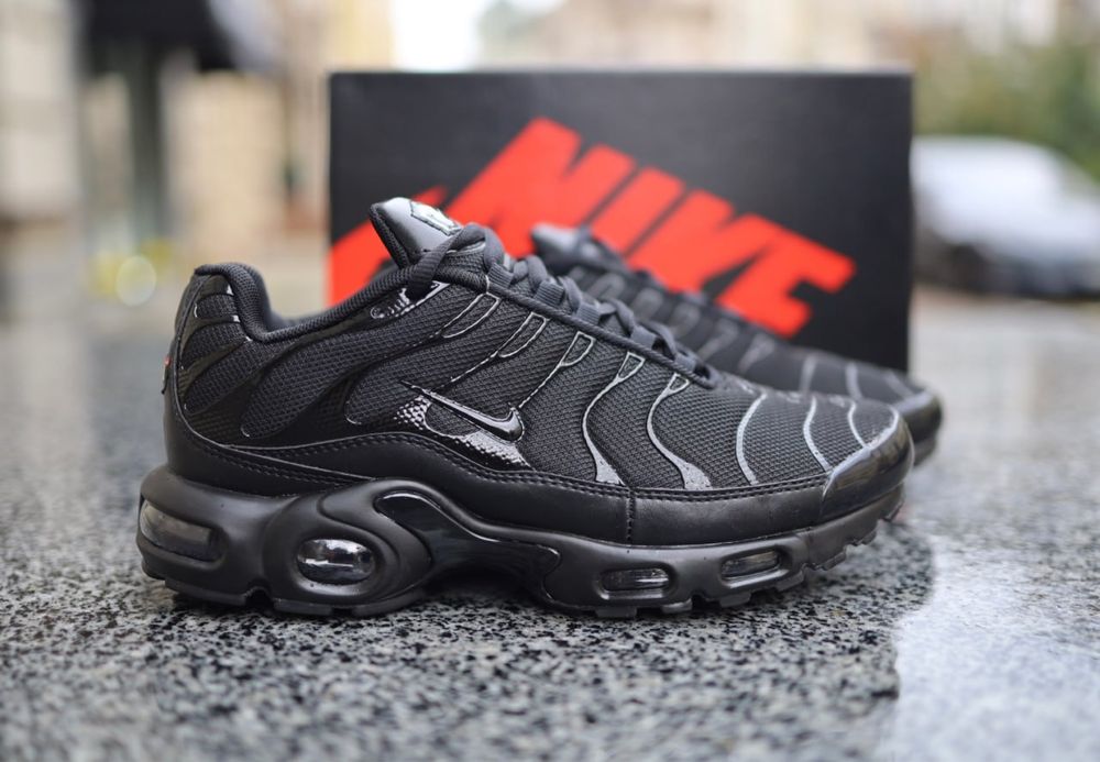 РОЗПРОДАЖ! Nike Air Max Plus TN Black | 40-45