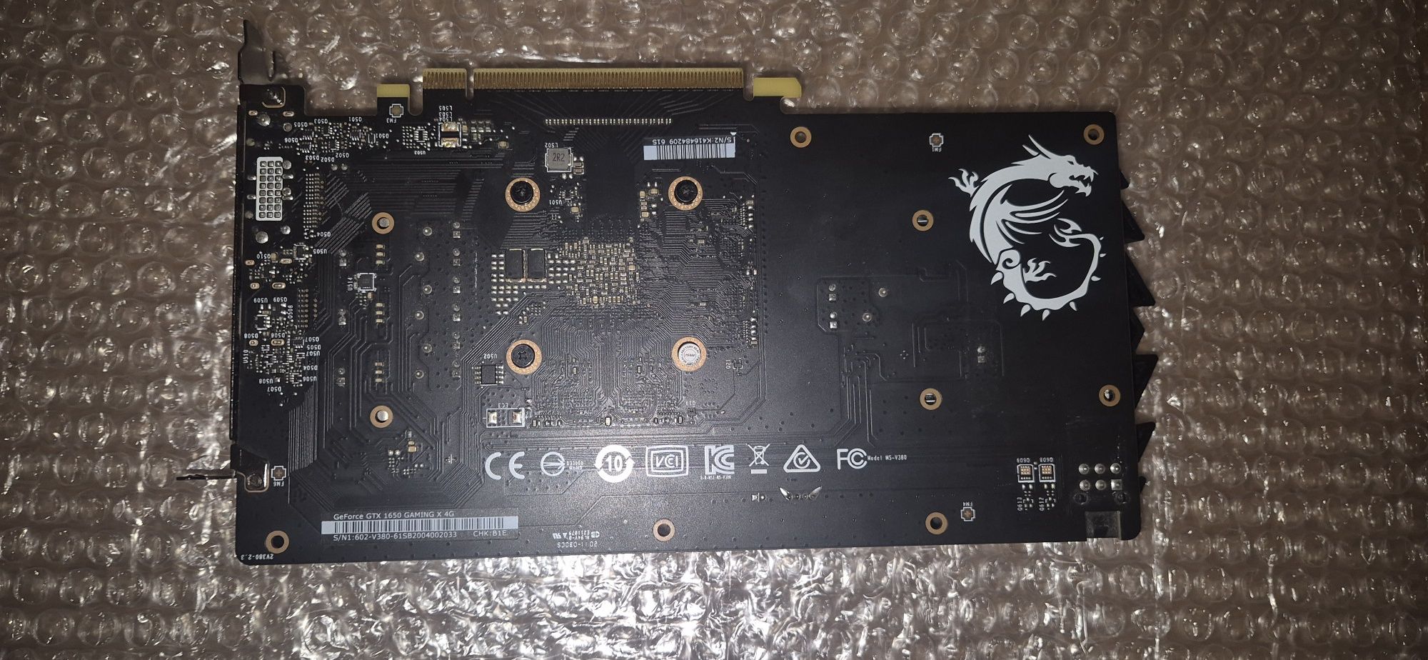 Placa Gráfica MSI GeForce GTX 1650 Gaming