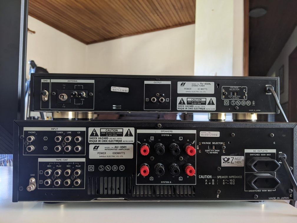 Sansui au-x501 + tu-501
