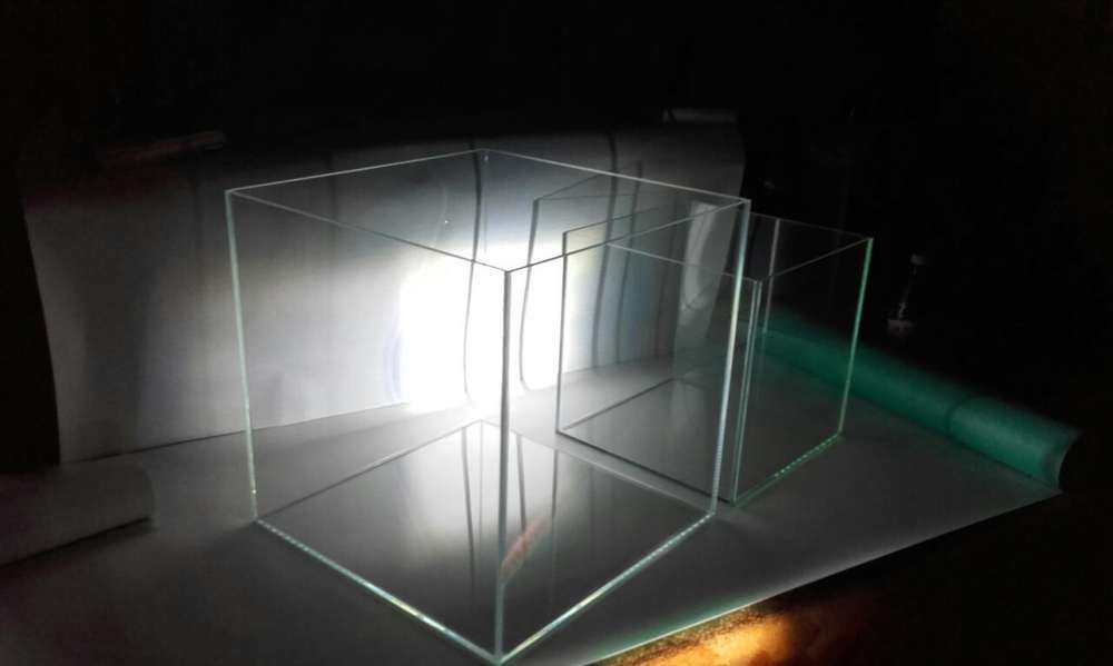 Optiwit Krewetkarium CUBE OPTI WHITE 35*35*35