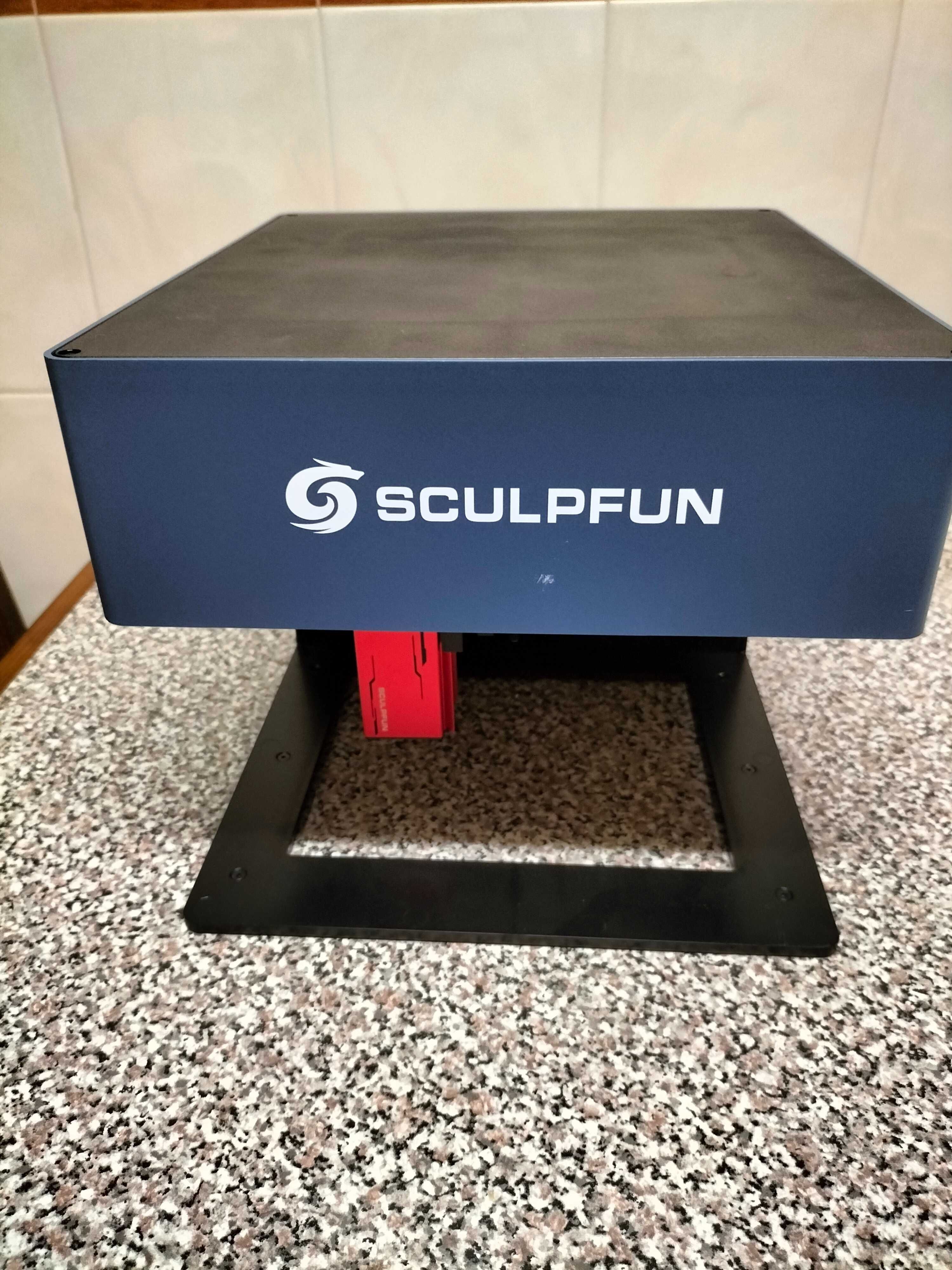 Máq. Gravação Laser - Sculpfun icube 5w