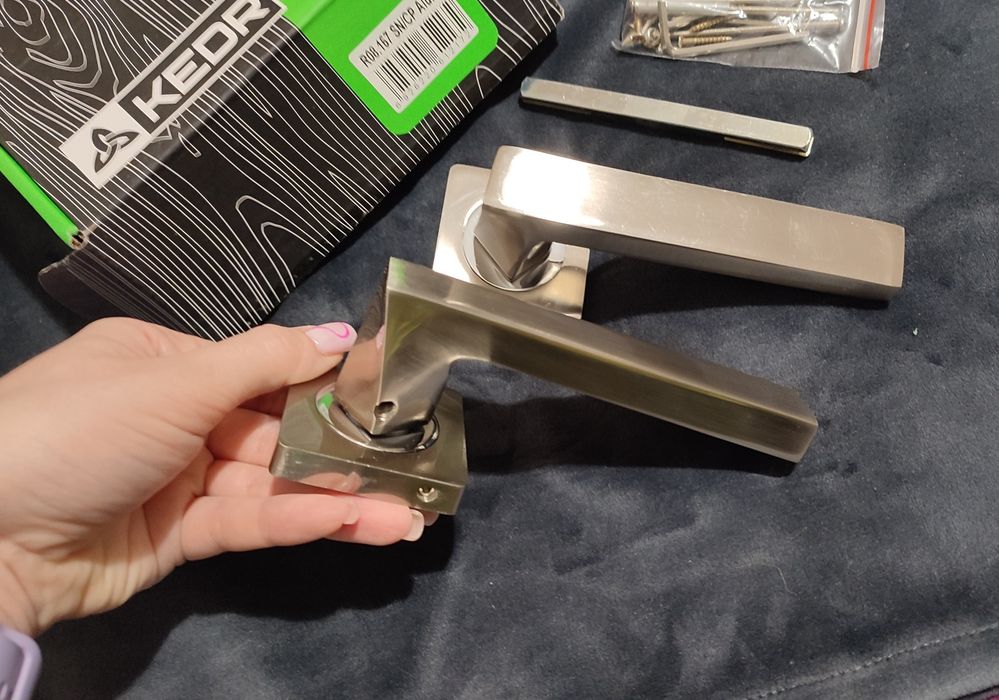 Дверні ручки міжкімнатні KEDR / Дверные ручки