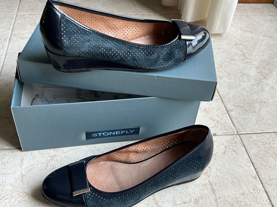 Sapatos azul marinho