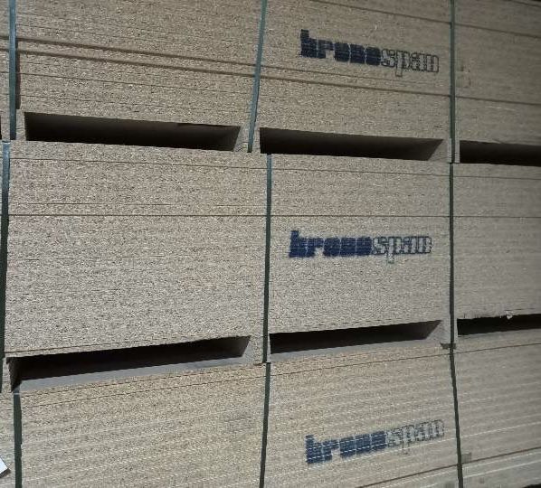 Płyta meblowa wiórowa biała drugi gatunek 18mm plyta