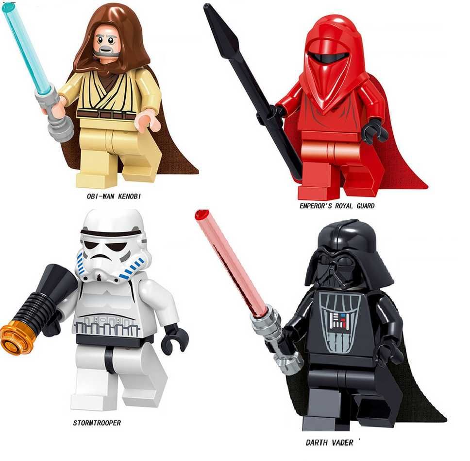 Bonecos minifiguras Star Wars nº45 (compatíveis com Lego)