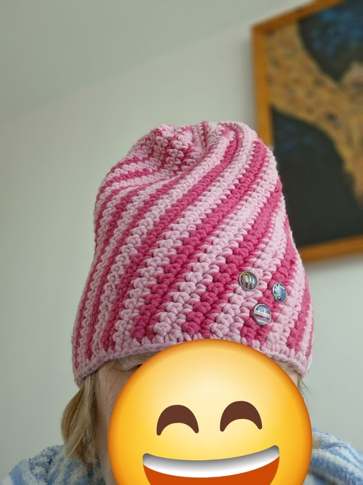 Czapka damska hadmade