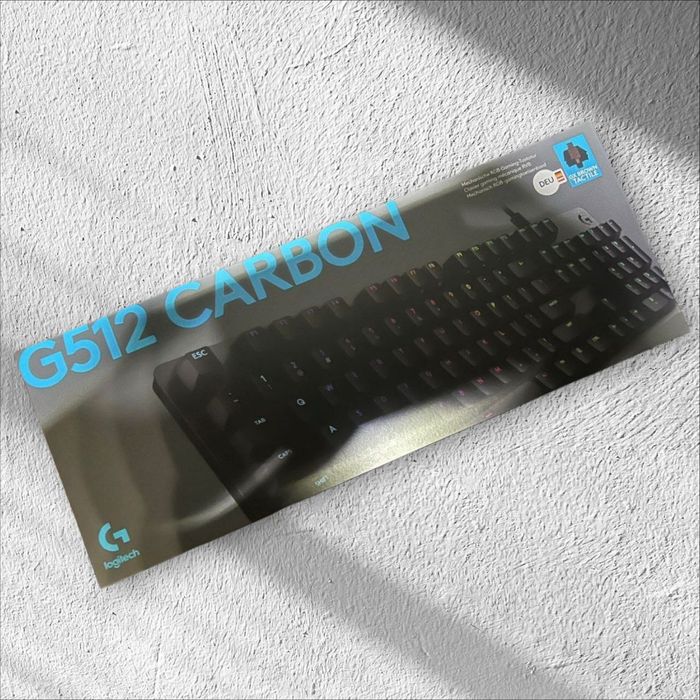 Механічна клавіатура Logitech G512 Carbon DEU