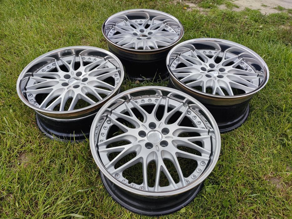 Felgi Leon Hardiritt Bugel 18" 8.5/9.5 5x100 radinox a3 Golf Leon 3tlg