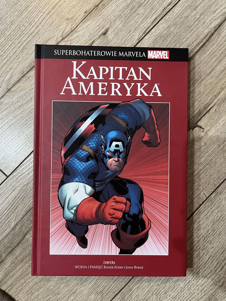 komiks kapitan ameryka superbohaterowie marvela