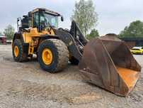 Volvo L220G 2013 rok mały przebieg zadbana fadroma system gaśniczy szybkozłącze 35 ton 370 KM LEASING 104%  36ton , waga , drukarka , system gasniczy