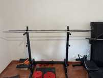 Barra de Musculação -ótimo estado