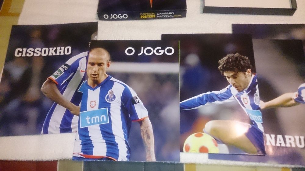 futebol clube do porto (24 pósteres 2008/09) coleção