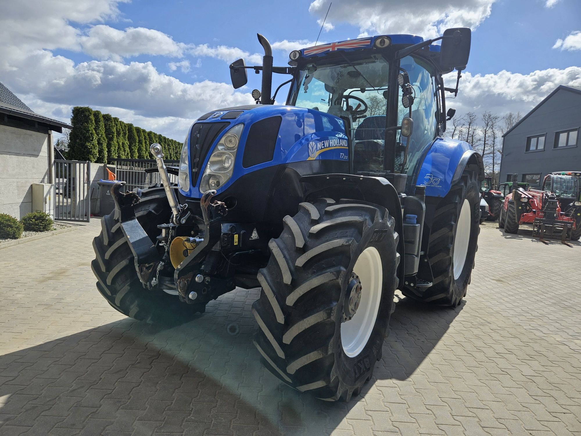 Piękny New Holland T7.210 Full Opcja Wom Pneumatyka 14Rok