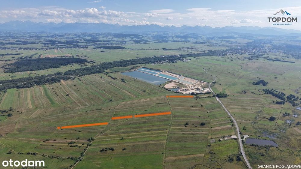 Pakiet rolny 6 działek w Dziale na Podhalu