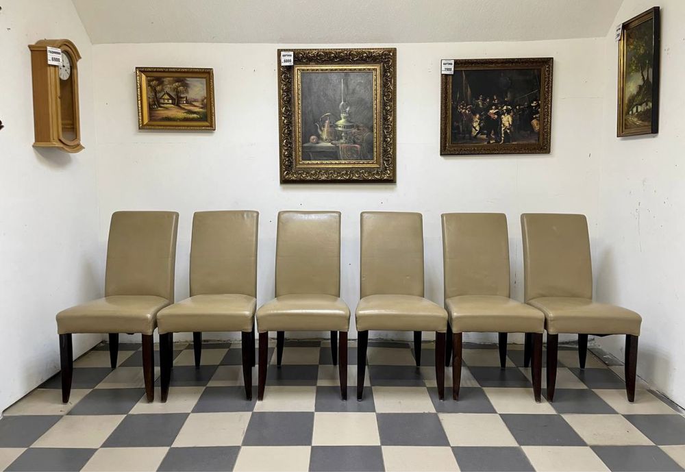 Стільці крісла еко шкіра кожа стулья кресла 1886