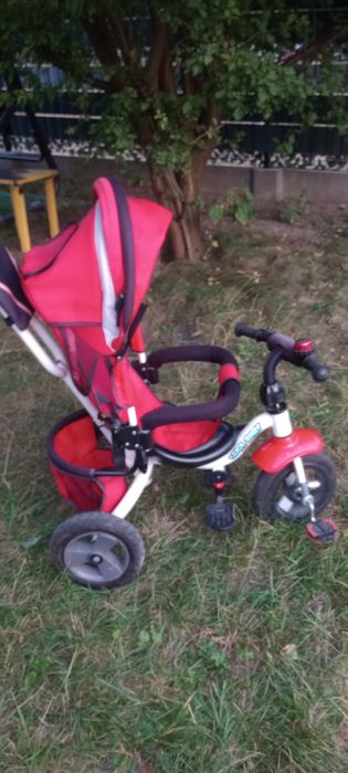 Rower trójkołowy dla dziecka rowerek pompowane koła