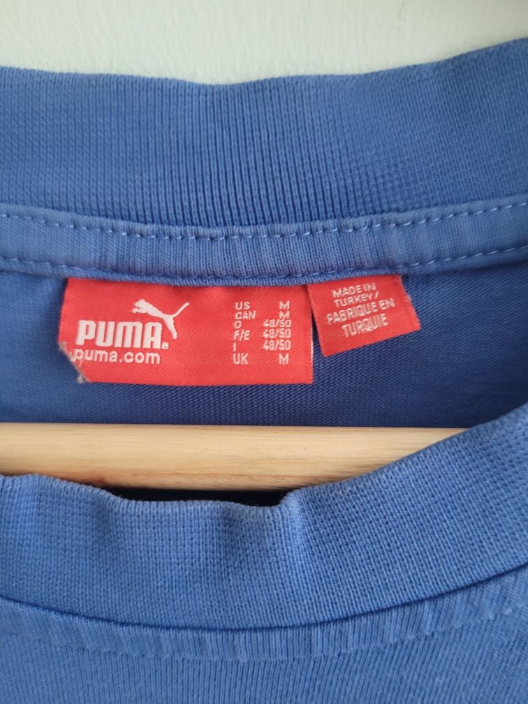 T-shirt męski niebieski Puma rozm M