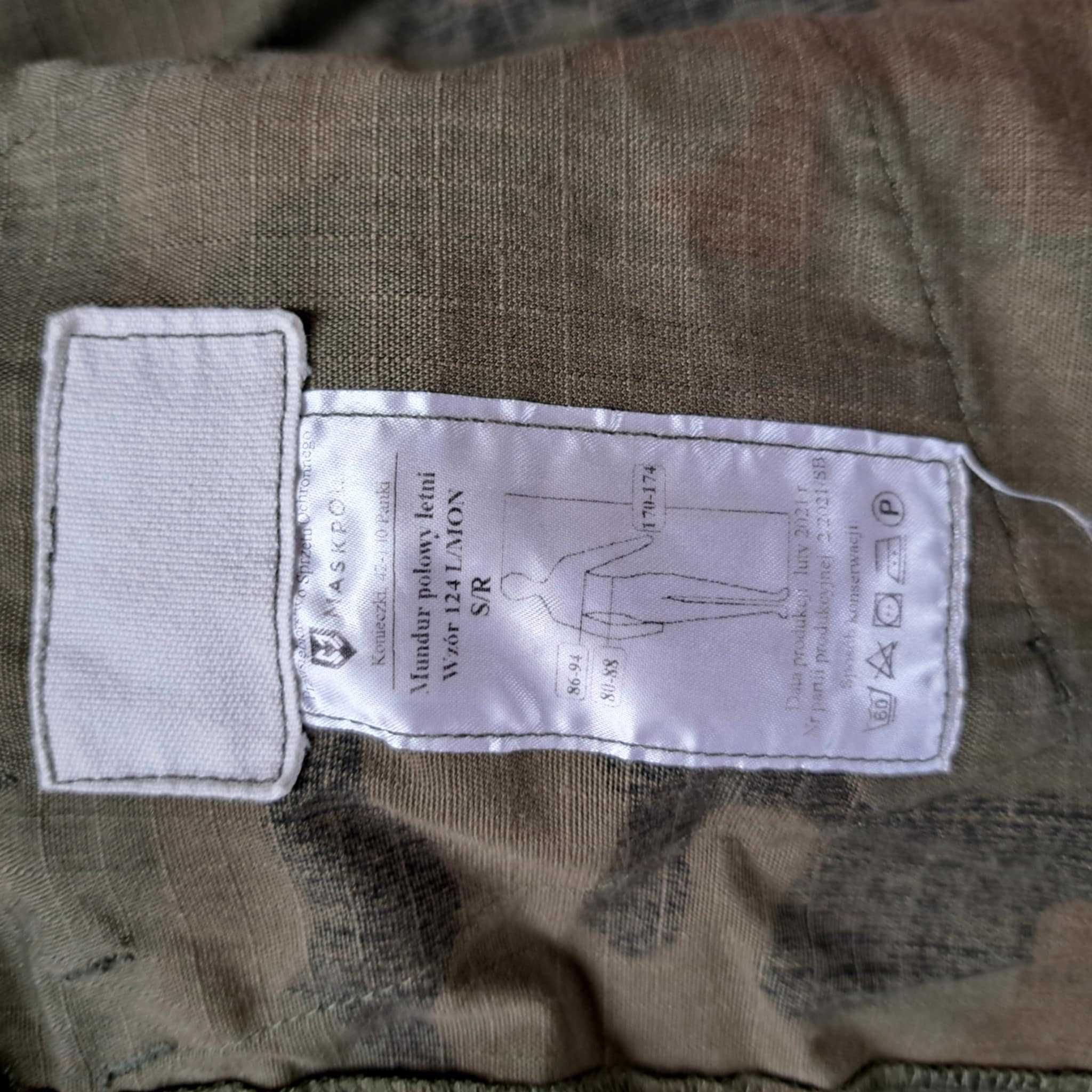 Mundur polowy-bluza letni Wzór 124 L/MON S/R