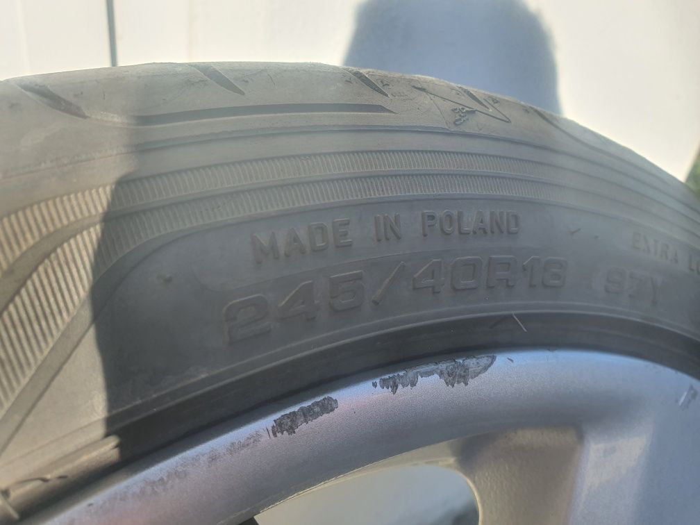 Jantes RS6 com pneus 245/40-R18